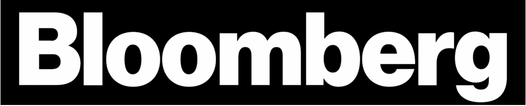 Bloomberg logo in bold white text on a black background.