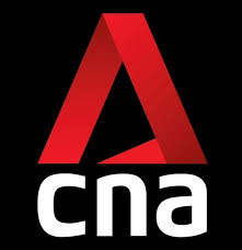 Red geometric A above white lowercase cna on a black background.